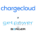 Logos von chargecloud und getpower eMobility