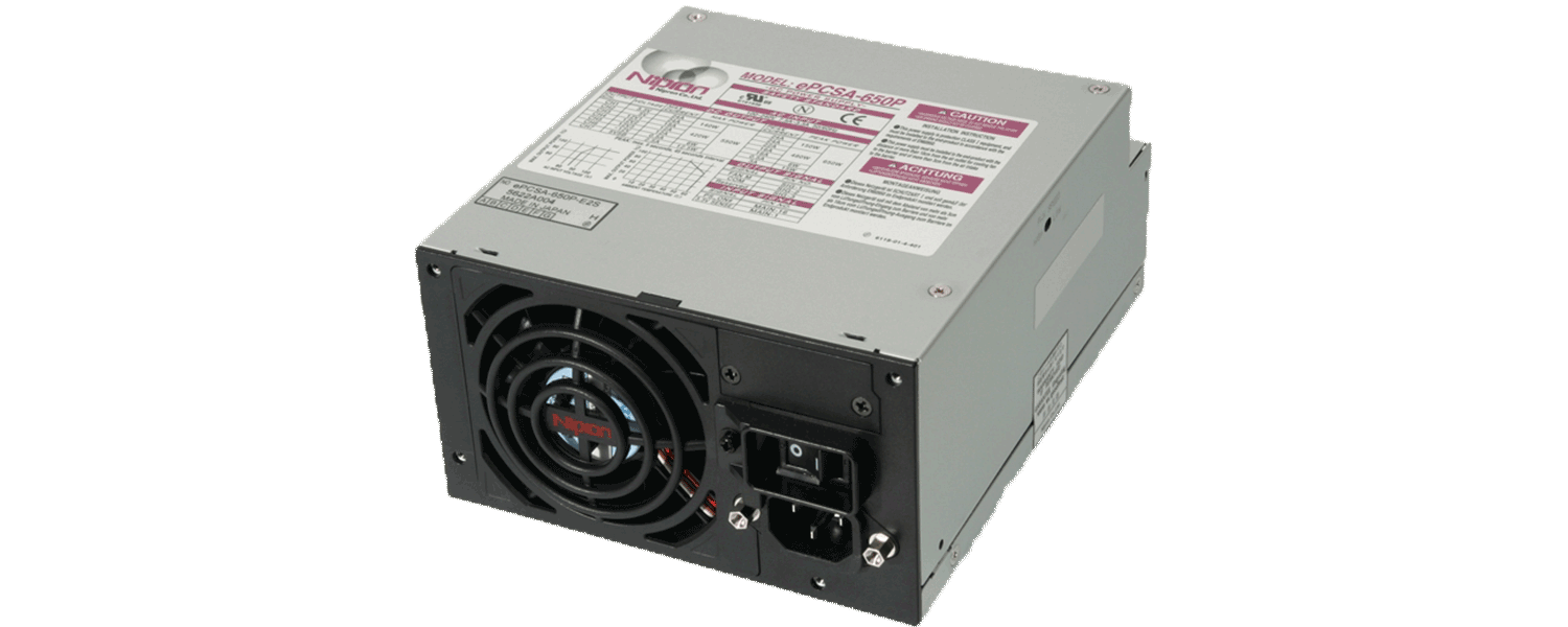 ePCSA-650P industrie computer-stromversorgungen ac-eingang